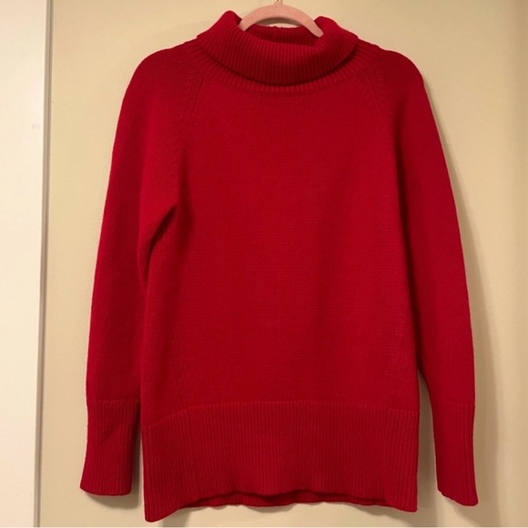 Babaton Nicolas Turtleneck Sweater in
Goji Berry - Picture 3 of 6